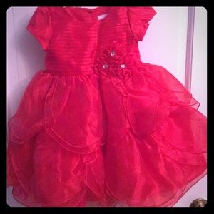 Red Holiday Dress - Perfect for Pics with Santa!